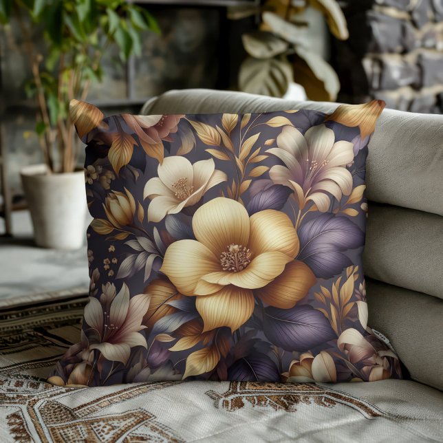 Sunlit Petals and Purple Haze Cushion (Creator Uploaded)