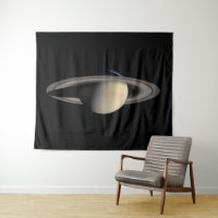 Sunlit Saturn Gas Giant Planet by Cassini