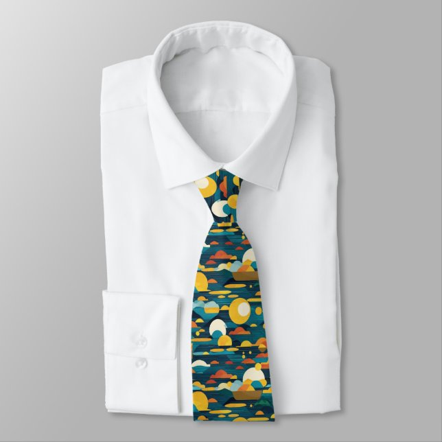 Sunlit Sea  Tie (Tied)