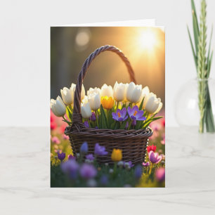 Sunlit Spring Mothers Day Card