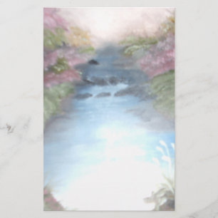 Sunlit Stream Stationery Paper