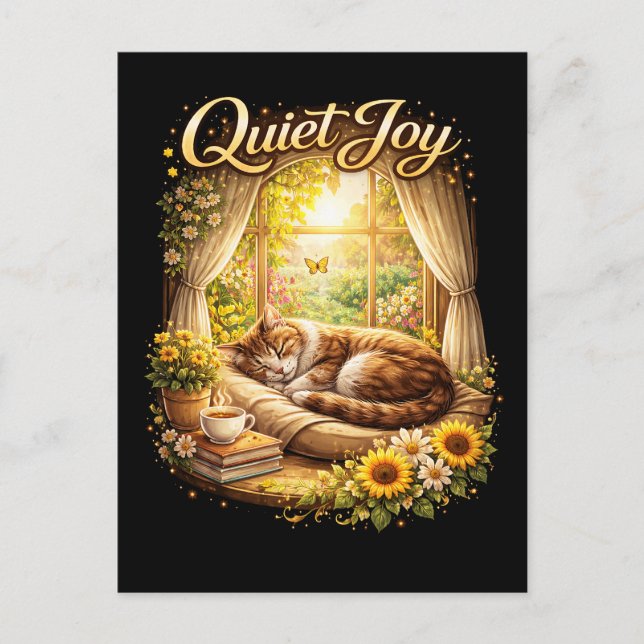 Sunlit Window Dreams Postcard (Front)