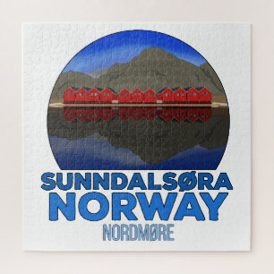 Sunndalsøra Nordmøre Norway Jigsaw Puzzle