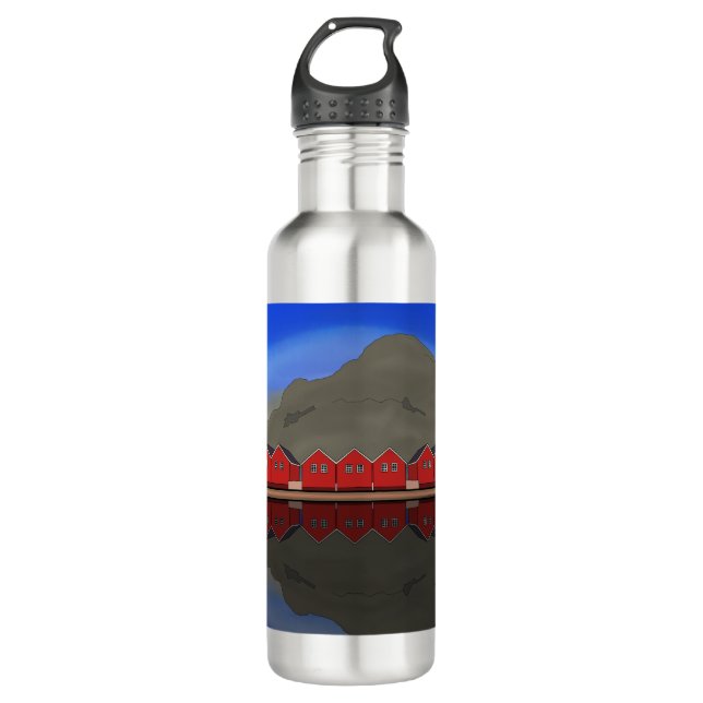 Sunndalsøra Norway 710 Ml Water Bottle (Front)