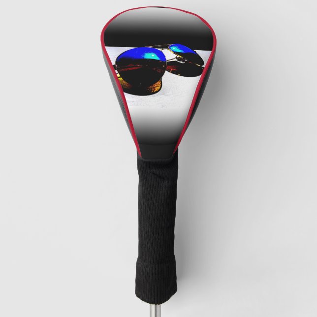 Sunnies in the Shade Golf Head Cover (Front)