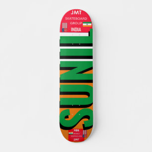 SUNNIL  JMT INDIA 7 3/4" Skateboard Deck