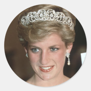 Sunning! HRH Princess of Wales Classic Round Sticker