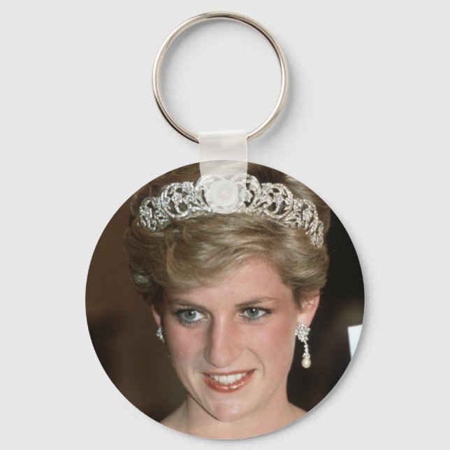 Sunning! HRH Princess of Wales Key Ring (Front)
