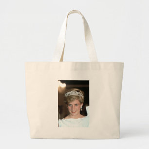 Sunning! HRH Princess of Wales Large Tote Bag