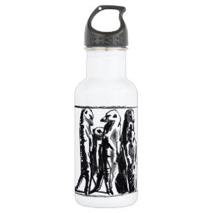 Sunning Meerkats - 532 Ml Water Bottle