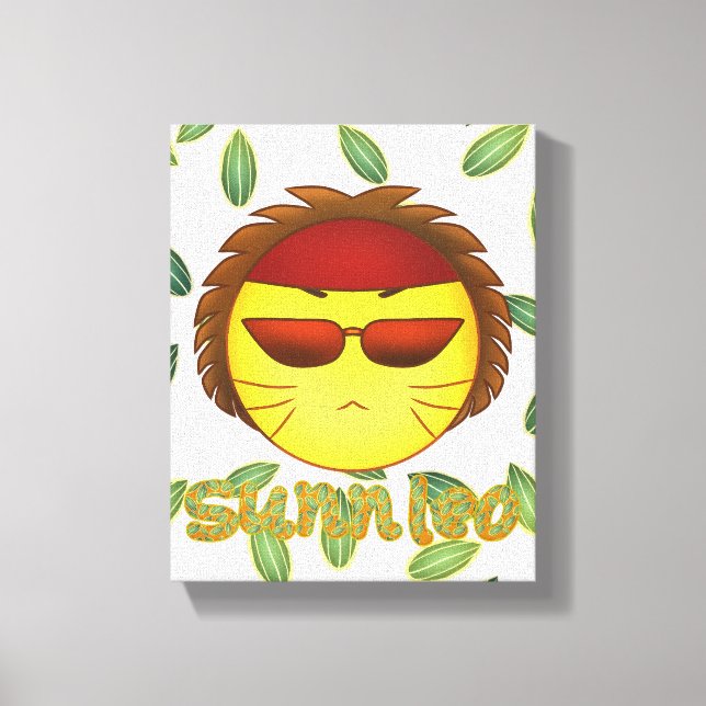 Sunnleo Canvas Print (Front)