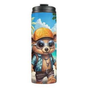 Sunny Adventures with Beachy Bear - Ready for Fun Thermal Tumbler
