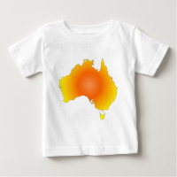 Sunny Australia Map