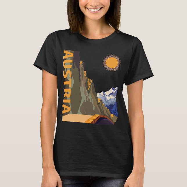Sunny Austria T-Shirt (Front)