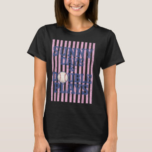 Sunny Baseball Days and Double Plays Game Day T-Shirt