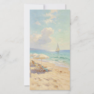 Sunny Beach Impressionist Art