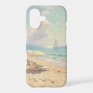 Sunny Beach Impressionist Art