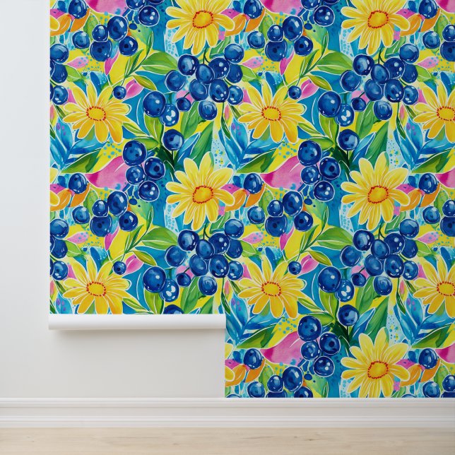 Sunny Berry Splash Wallpaper (Application)