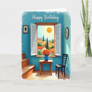 Sunny Birthday View Card