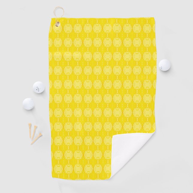 Sunny Bloom Golf Towel (InSitu)