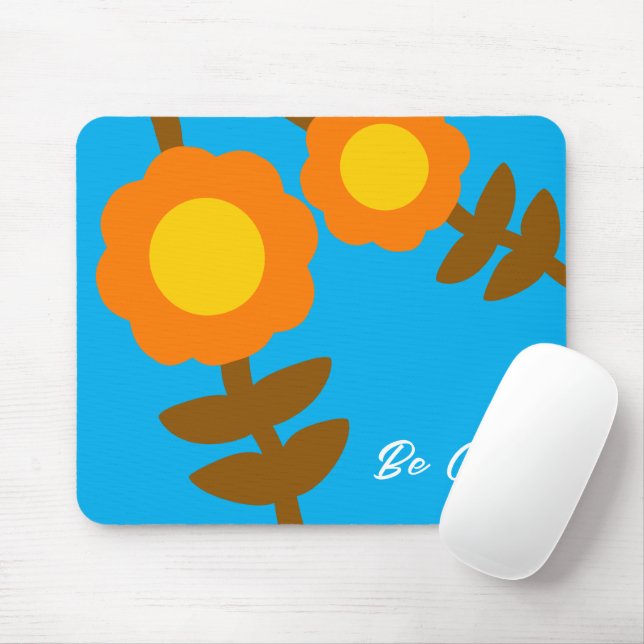  Sunny Bloom Mouse Pad (With Mouse)