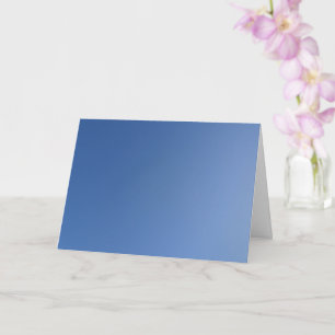 Sunny Blue Sky Background Card