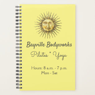 Sunny Bodyworks Customizable Appointment Book Planner