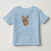Sunny Bounce Bunny Custom Baby Animal Illustration
