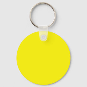 Sunny Bright Yellow Key Ring