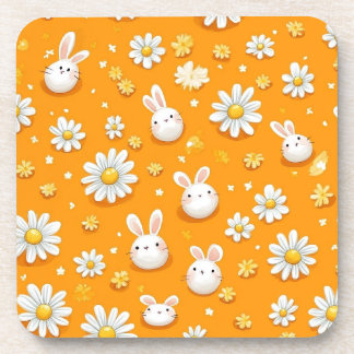 Sunny Bunnies & Daisies Coaster