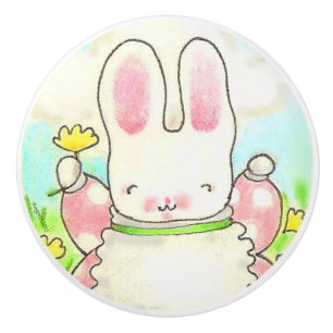 Sunny Bunny drawer knob