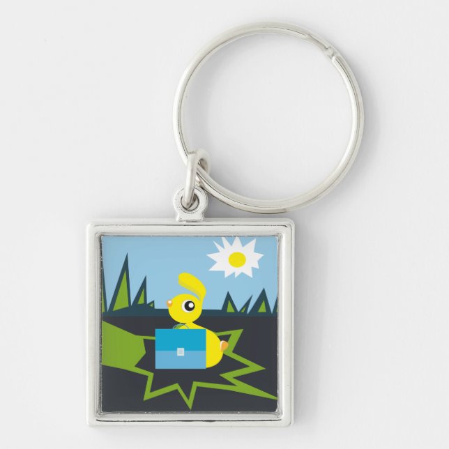 Sunny Bunny Key Ring (Front)