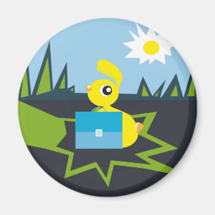 Sunny Bunny Magnet