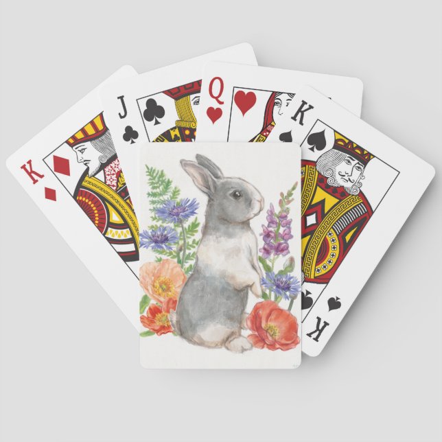 Sunny Bunny Playing Cards (Back)