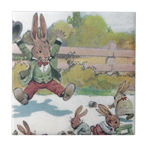 Sunny Bunny Shouts GO Tile