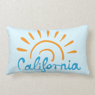 Sunny California Logo Lumbar Cushion