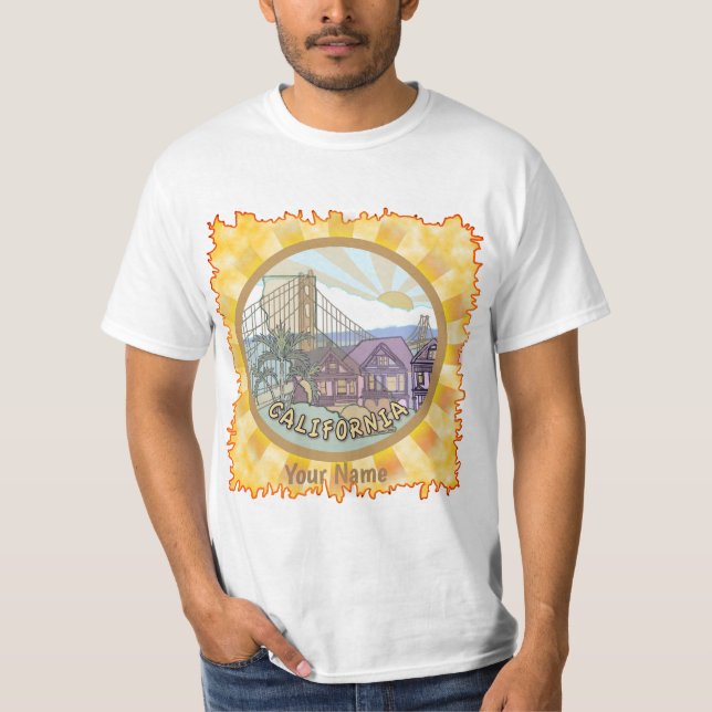 Sunny California t-shirt (Front)