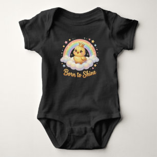 Sunny Chick – Born to Shine Baby Bodysuit
