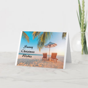 ***SUNNY CHRISTMAS WISHES*** HOLIDAY CARD