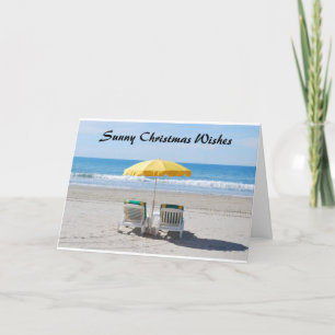 ***SUNNY CHRISTMAS WISHES*** HOLIDAY CARD