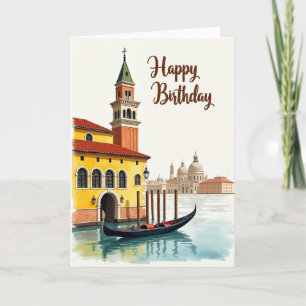 Sunny City Birthday Card