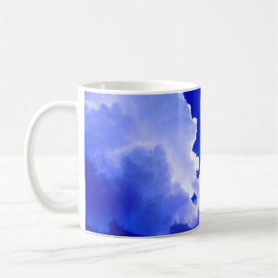 Sunny Clouds Blue Sky Photo Coffee Mug