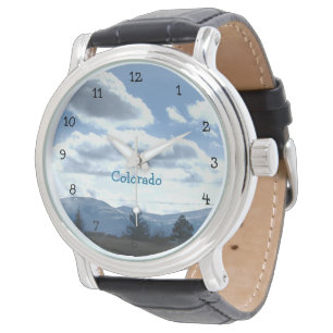 Sunny Colorado Mountain View eWatch Watch