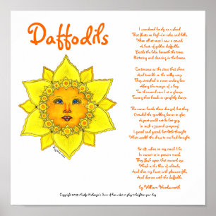 Sunny Daffodil - Poster