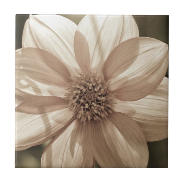 Sunny Dahlia Tile (Front)
