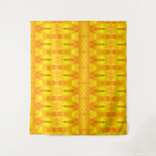 Sunny Daisy Ikat 4 Tapestry