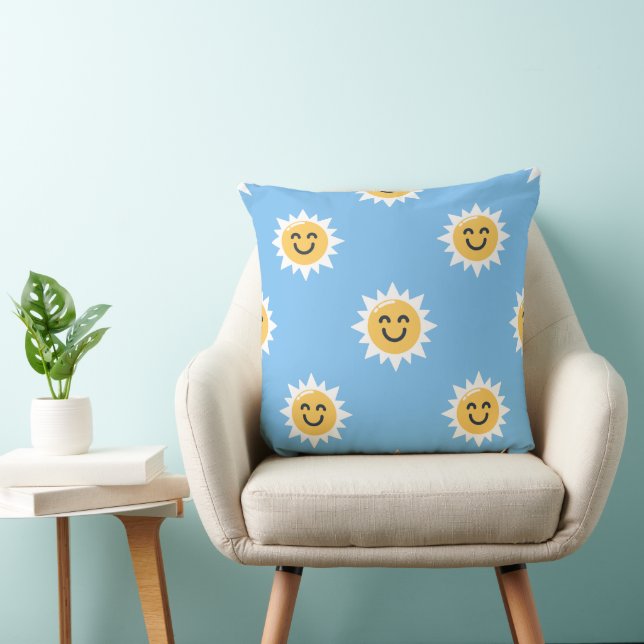 Sunny Day 20x20 Throw Pillow (Chair)