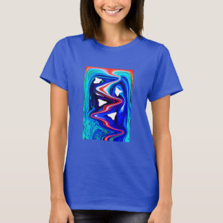 Sunny day holiday river trendy T-Shirt