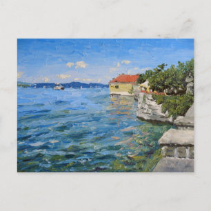 Sunny Day on Lake Constance (Southern Germany) Postcard
