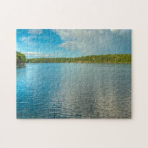 Sunny Day on Pleasant Lake Puzzle
